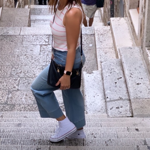 a.n.a Crop Wide Leg Stylish Flare Jeans - Picture 7 of 8